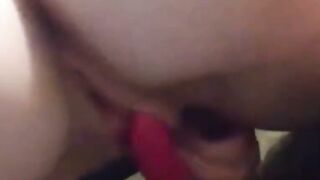 WET DREAMS COME TRUE.Beginning Milf Seduces Herself with Cream Filled Orgasm