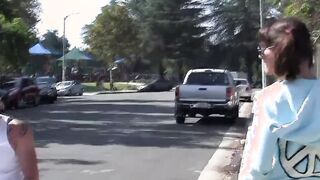 Hot Street Pickup Elizabeth - Elizabeth Bentley & Jack Vegas two