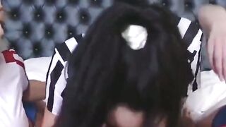 Wet Dreams Come True 10 Hottest Soccer Babes Gang Bang Lucky Surfer in nightmarish Orgy, creampie Ensues!