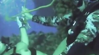Mickaela And Lars Do Underwater Hardcore - Mickaela And Lars Do Underwater Hardcore two