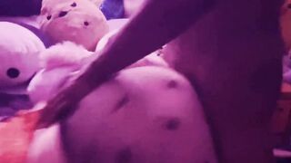 MESSY BLACK COCK THREESOME FOR SLUTWIFE IVY SIN  SHE CANT HANDLE THE PAIN!