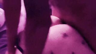 MESSY BLACK COCK THREESOME FOR SLUTWIFE IVY SIN  SHE CANT HANDLE THE PAIN!