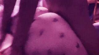 MESSY BLACK COCK THREESOME FOR SLUTWIFE IVY SIN  SHE CANT HANDLE THE PAIN!