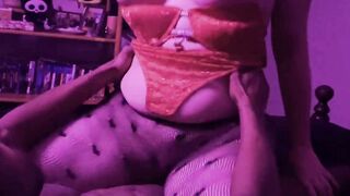 MESSY BLACK COCK THREESOME FOR SLUTWIFE IVY SIN  SHE CANT HANDLE THE PAIN!