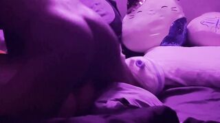 MESSY BLACK COCK THREESOME FOR SLUTWIFE IVY SIN  SHE CANT HANDLE THE PAIN!