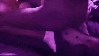 MESSY BLACK COCK THREESOME FOR SLUTWIFE IVY SIN  SHE CANT HANDLE THE PAIN!