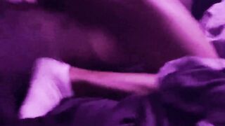 MESSY BLACK COCK THREESOME FOR SLUTWIFE IVY SIN  SHE CANT HANDLE THE PAIN!