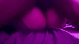 MESSY BLACK COCK THREESOME FOR SLUTWIFE IVY SIN  SHE CANT HANDLE THE PAIN!