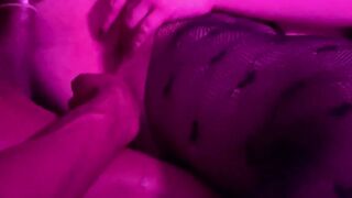 MESSY BLACK COCK THREESOME FOR SLUTWIFE IVY SIN  SHE CANT HANDLE THE PAIN!