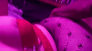 MESSY BLACK COCK THREESOME FOR SLUTWIFE IVY SIN  SHE CANT HANDLE THE PAIN!