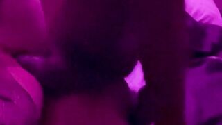 MESSY BLACK COCK THREESOME FOR SLUTWIFE IVY SIN  SHE CANT HANDLE THE PAIN!