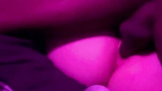 MESSY BLACK COCK THREESOME FOR SLUTWIFE IVY SIN  SHE CANT HANDLE THE PAIN!