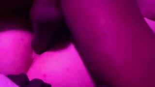 MESSY BLACK COCK THREESOME FOR SLUTWIFE IVY SIN  SHE CANT HANDLE THE PAIN!