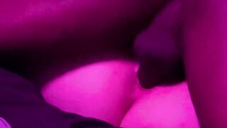 MESSY BLACK COCK THREESOME FOR SLUTWIFE IVY SIN  SHE CANT HANDLE THE PAIN!