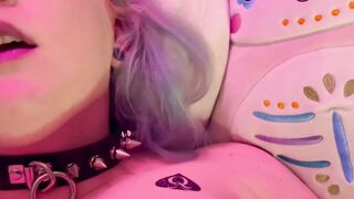 MESSY BLACK COCK THREESOME FOR SLUTWIFE IVY SIN  SHE CANT HANDLE THE PAIN!