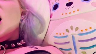 MESSY BLACK COCK THREESOME FOR SLUTWIFE IVY SIN  SHE CANT HANDLE THE PAIN!