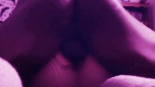 MESSY BLACK COCK THREESOME FOR SLUTWIFE IVY SIN  SHE CANT HANDLE THE PAIN!