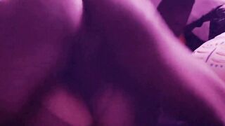 MESSY BLACK COCK THREESOME FOR SLUTWIFE IVY SIN  SHE CANT HANDLE THE PAIN!