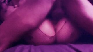 MESSY BLACK COCK THREESOME FOR SLUTWIFE IVY SIN  SHE CANT HANDLE THE PAIN!