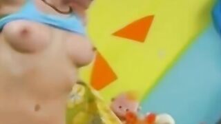2 Dicks For Adorable European 18 - 2 Dicks For Adorable European Teenie two
