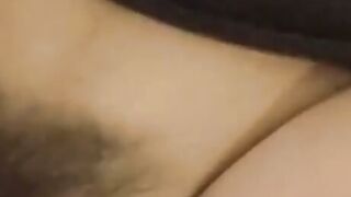 Nuch Spreads Her Bushy Vagina To Take Mr Happy's Penis - Nuch Spreads Her Unshaved Snatch To Take Mr Happy's Penis two
