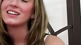 WARNING NEWBIE Tiffany Takes the Industry by Storm  18 Year Old Blonde Bombshell BLOWN and SCREWED by Experienced Perv!