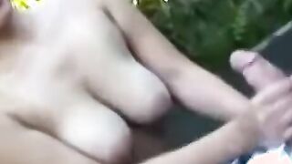 Gala And Bro Do Sixty Nine On A Trampoline - Gala And Guy Do Sixty Nine On A Trampoline two