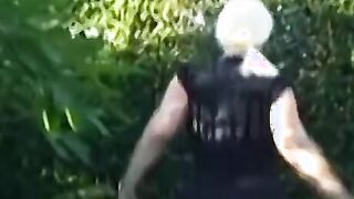 Gala And Bro Do Sixty Nine On A Trampoline - Gala And Guy Do Sixty Nine On A Trampoline two