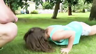 Lets Banged Out Into The Yard - Lets Nailed Out Into The Yard two