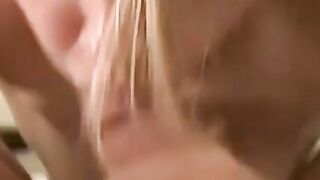 BLONDE EXPLOSION Sunshine Gobbles Massive Dick Like Its Her LAST THING ALIVE!