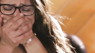 LESBO FACESITTING FRENZY! Latin Babe Gets POGGED BY Her Busty College GF!!