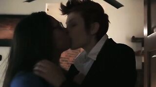 LESBO FACESITTING FRENZY! Latin Babe Gets POGGED BY Her Busty College GF!!