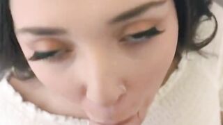 blowjob horny step sis caught masturbating