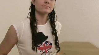 UNLEASHING KRISTENS WILDEST DREAMS  CumSmeared Audition Falls Apart in Literally Every Way