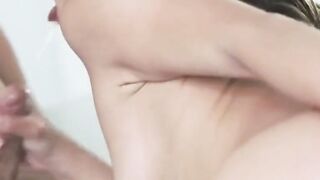 BREAKFAST IN BED... AND IN THE POOP! UNTOUCHABLE BRUNETTE ANAL SURPRISE