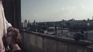 Eva Screwed Out On The Balcony - Eva Boned Out On The Balcony