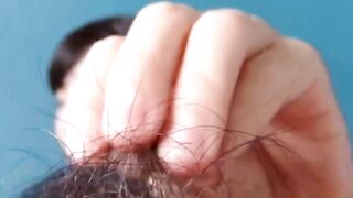UNBELIEVABLE! Nicole Titzes Pussy Hair Inferno  Watch Her Get Dirty in 4K