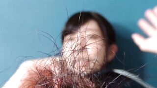 UNBELIEVABLE! Nicole Titzes Pussy Hair Inferno  Watch Her Get Dirty in 4K
