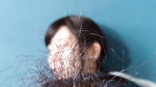 UNBELIEVABLE! Nicole Titzes Pussy Hair Inferno  Watch Her Get Dirty in 4K