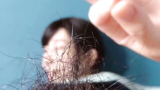 UNBELIEVABLE! Nicole Titzes Pussy Hair Inferno  Watch Her Get Dirty in 4K