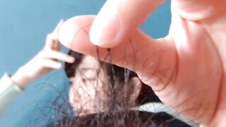 UNBELIEVABLE! Nicole Titzes Pussy Hair Inferno  Watch Her Get Dirty in 4K