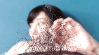 UNBELIEVABLE! Nicole Titzes Pussy Hair Inferno  Watch Her Get Dirty in 4K