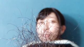 UNBELIEVABLE! Nicole Titzes Pussy Hair Inferno  Watch Her Get Dirty in 4K