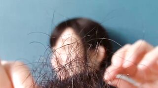 UNBELIEVABLE! Nicole Titzes Pussy Hair Inferno  Watch Her Get Dirty in 4K