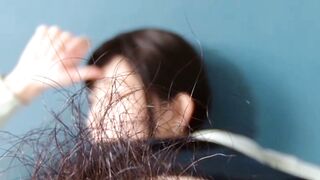 UNBELIEVABLE! Nicole Titzes Pussy Hair Inferno  Watch Her Get Dirty in 4K
