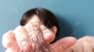 UNBELIEVABLE! Nicole Titzes Pussy Hair Inferno  Watch Her Get Dirty in 4K