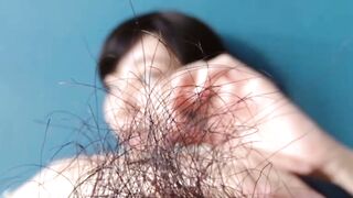 UNBELIEVABLE! Nicole Titzes Pussy Hair Inferno  Watch Her Get Dirty in 4K