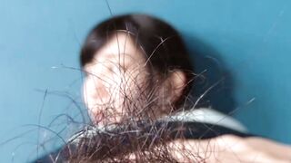 UNBELIEVABLE! Nicole Titzes Pussy Hair Inferno  Watch Her Get Dirty in 4K