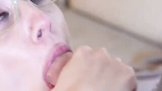 cumshot nerdy teen gets fucked hard for the first time
