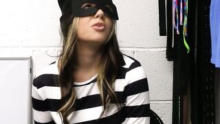 Latin Hotboxing Cop Catches Thieving Cutie, Gets Reward with Mami Slam and Teen Blow Bait
